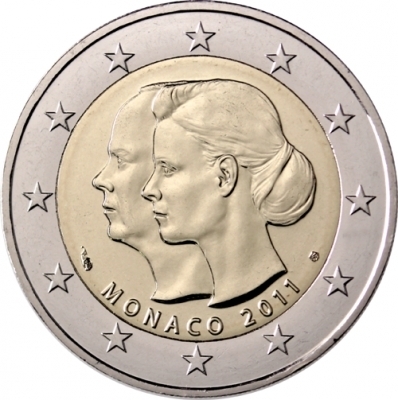 teste sulla moneta da due euro